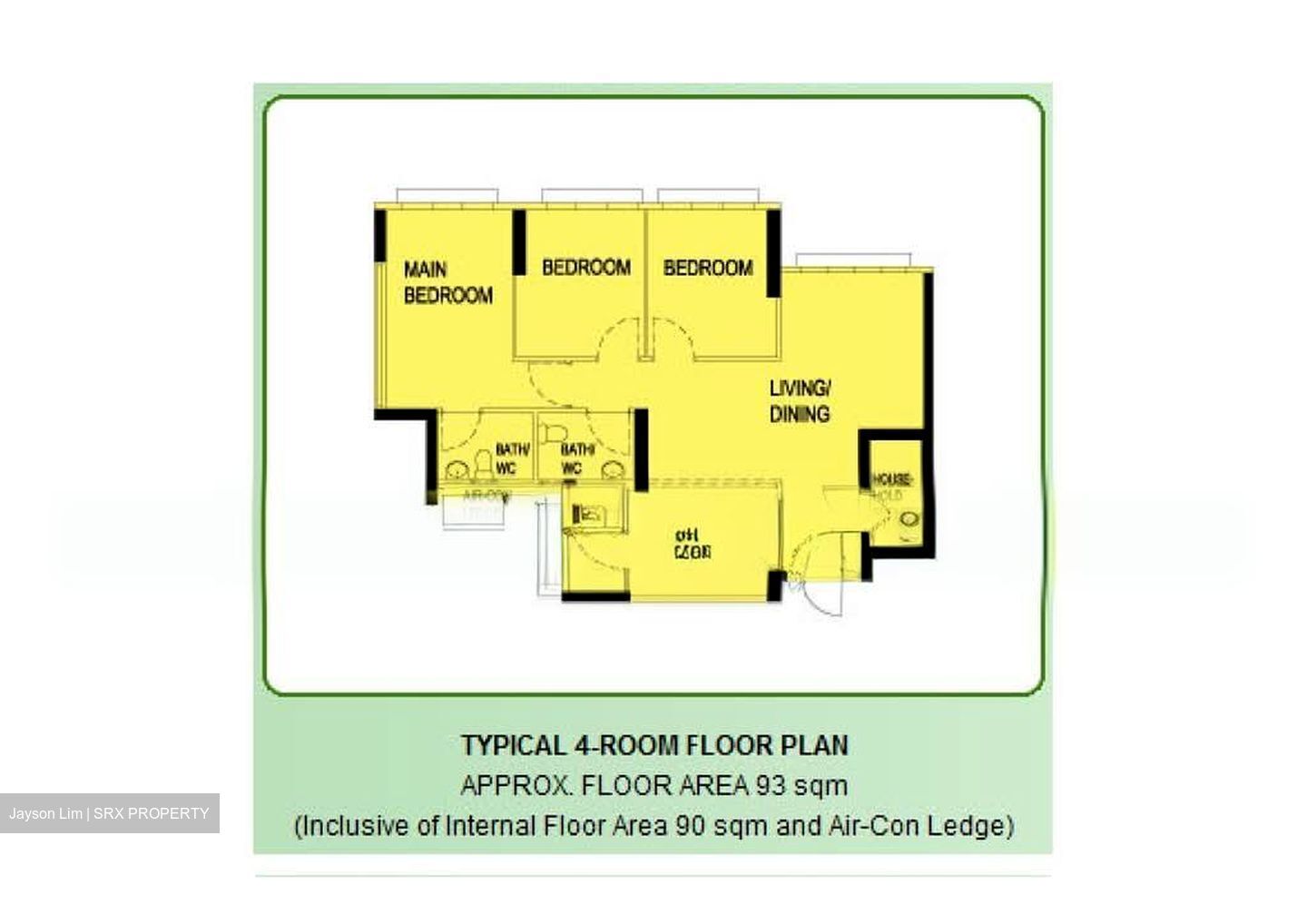 Blk 513D Saraca Breeze @ Yishun (Yishun), HDB 4 Rooms #584874641